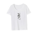 Maxbell Maxbell Women's T Shirt Summer Trendy Tee Shirt for Office Travel Trip XXL