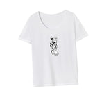 Maxbell Maxbell Women's T Shirt Summer Trendy Tee Shirt for Office Travel Trip XXL