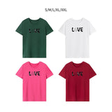 Maxbell Maxbell Women's T Shirt Summer Soft Simple Female Crewneck Tee for Travel Beach Trip S White