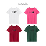 Maxbell Maxbell Women's T Shirt Summer Soft Simple Female Crewneck Tee for Travel Beach Trip S White