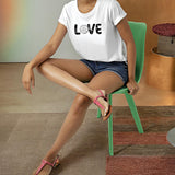 Maxbell Maxbell Women's T Shirt Summer Soft Simple Female Crewneck Tee for Travel Beach Trip S White