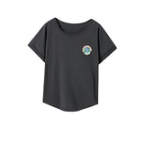 Maxbell Maxbell Women's T Shirt Summer Soft Short Sleeve Top for Daily Wear Commuting Street S