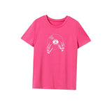 Maxbell Maxbell Women's T Shirt Summer Soft Simple Crew Neck Shirt for Sports Walking Office M Rose Pink