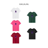 Maxbell Maxbell Women's T Shirt Summer Casual Short Sleeve Top for Work Backpacking Shopping S White