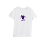 Maxbell Maxbell Women's T Shirt Summer Casual Short Sleeve Top for Work Backpacking Shopping S White