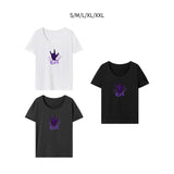 Maxbell Maxbell Women's T Shirt Summer Outfits Crew Neck Shirt for Street Backpacking Travel S White