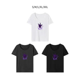 Maxbell Maxbell Women's T Shirt Summer Outfits Crew Neck Shirt for Street Backpacking Travel S White