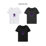 Maxbell Maxbell Women's T Shirt Summer Outfits Crew Neck Shirt for Street Backpacking Travel S White