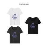 Maxbell Maxbell Womens T Shirt Summer Casual Crew Neck Shirt for Daily Wear Office Commuting S White
