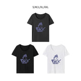 Maxbell Maxbell Womens T Shirt Summer Casual Crew Neck Shirt for Daily Wear Office Commuting S White