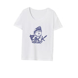 Maxbell Maxbell Womens T Shirt Summer Casual Crew Neck Shirt for Daily Wear Office Commuting S White