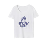 Maxbell Maxbell Womens T Shirt Summer Casual Crew Neck Shirt for Daily Wear Office Commuting S White