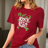 Maxbell Maxbell Womens T Shirt Summer Breathable Outfits Basic Tee for Hiking Travel Walking S Red