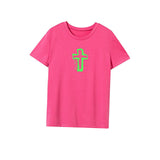 Maxbell Maxbell T Shirt for Women Summer Costume Soft Basic Tee for Backpacking Beach Sports M Rose Pink