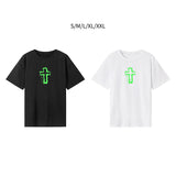 Maxbell Maxbell T Shirt for Women Summer Stylish Basic Tee Shirt for Holiday Vacation Sports S White