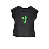 Maxbell Maxbell Womens T Shirt Summer Soft Trendy Basic Tee Shirt for Vacation Hiking Office S Black