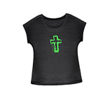 Maxbell Maxbell Womens T Shirt Summer Soft Trendy Basic Tee Shirt for Vacation Hiking Office S Black
