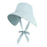 Maxbell Maxbell Sun Protection Hat Breathable Large Brim Fishing Cap for Beach Summer Travel Blue