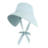 Maxbell Maxbell Sun Protection Hat Breathable Large Brim Fishing Cap for Beach Summer Travel Blue