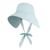 Maxbell Maxbell Sun Protection Hat Breathable Large Brim Fishing Cap for Beach Summer Travel Blue