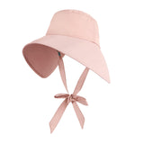 Maxbell Maxbell Sun Protection Hat Breathable Large Brim Fishing Cap for Beach Summer Travel Pink