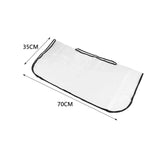 Maxbell 2xTote Bag Rain Cover Waterproof Universal for Women Men Sturdy Bag Rain Cover