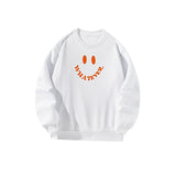 Maxbell Maxbell Womens Sweatshirt Winter Cute Pullover Sweatshirt for Street Camping Fishing XXL White