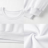 Maxbell Maxbell Womens Sweatshirt Winter Cute Pullover Sweatshirt for Street Camping Fishing XXL White