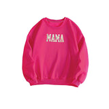 Maxbell Maxbell Women's Sweatshirt Winter Trendy Cute Clothes for Fishing Travel Home Office XL Rose Pink
