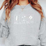 Maxbell Maxbell Women Crewneck Sweatshirt Winter Cute Fall Clothes for Work Travel Going Out M Grey