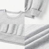 Maxbell Maxbell Women Crewneck Sweatshirt Winter Trendy Clothes for Sports Daily Wear Travel XL Grey