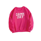 Maxbell Maxbell Womens Crewneck Sweatshirt Clothes for Vacation Home Office Work XL Rose Pink