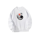 Maxbell Maxbell Women Crewneck Sweatshirt Winter Casual Clothes for Fishing Camping Shopping XXL White