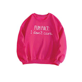 Maxbell Maxbell Womens Crewneck Sweatshirt Cute Fall Clothes for Camping Home Office Workout XL Rose Pink