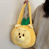 Maxbell Maxbell Plush Womens Shoulder Bag Plush Animal Bag Tote Bag for Dating Outdoor Party