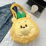 Maxbell Maxbell Plush Womens Shoulder Bag Plush Animal Bag Tote Bag for Dating Outdoor Party