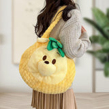 Maxbell Maxbell Plush Womens Shoulder Bag Plush Animal Bag Tote Bag for Dating Outdoor Party