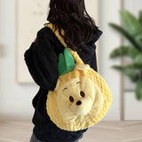 Maxbell Maxbell Plush Womens Shoulder Bag Plush Animal Bag Tote Bag for Dating Outdoor Party