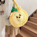 Maxbell Maxbell Plush Womens Shoulder Bag Plush Animal Bag Tote Bag for Dating Outdoor Party