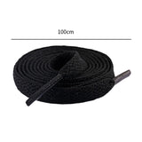 Maxbell Maxbell Flat Shoe Laces for Sneakers Flat Sneakers Shoelaces for Sport Running Shoes Black