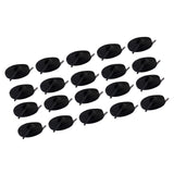 Maxbell Maxbell Flat Shoe Laces for Sneakers Flat Sneakers Shoelaces for Sport Running Shoes Black