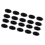 Maxbell Maxbell Flat Shoe Laces for Sneakers Flat Sneakers Shoelaces for Sport Running Shoes Black