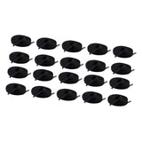 Maxbell Maxbell Flat Shoe Laces for Sneakers Flat Sneakers Shoelaces for Sport Running Shoes Black
