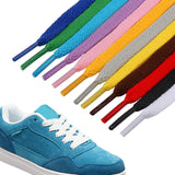 Maxbell Maxbell Flat Shoe Laces for Sneakers Flat Sneakers Shoelaces for Sport Running Shoes Black