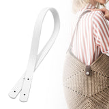 Maxbell Maxbell Tote Bag Strap Simple Handbag Handle for DIY Single Shoulder Bag Accessories White