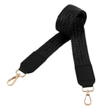 Maxbell Maxbell Shoulder Bag Strap Replacement DIY Belt for Purse Crossbody Bag Shoulder Bag Black