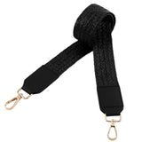 Maxbell Maxbell Shoulder Bag Strap Replacement DIY Belt for Purse Crossbody Bag Shoulder Bag Black