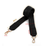 Maxbell Maxbell Shoulder Bag Strap Replacement DIY Belt for Purse Crossbody Bag Shoulder Bag Black