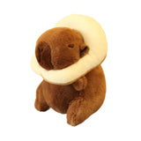 Maxbell 3xCapybara Plush Toy Keychain Funny Car Keychain for Family Girls Boys Friends Style B