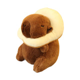 Maxbell 4xCapybara Plush Toy Keychain Funny Car Keychain for Family Girls Boys Friends Style B